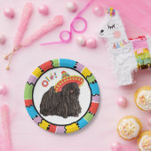 Fiesta Puli Paper-Borden Papieren Bordje (Feest)