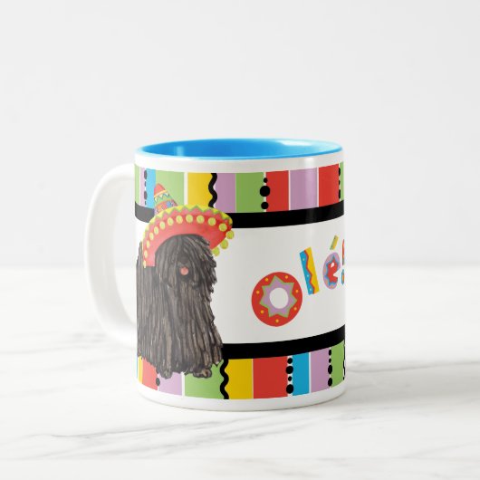 Fiesta Puli Two-Tone Coffee Mok (Voorkant links)