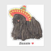 Fiesta Puli Vinyl Sticker (Vel)