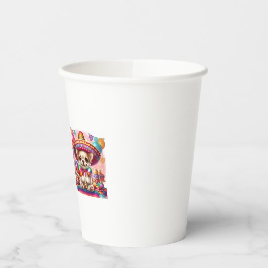 Fiesta Puppy Papieren Bekers (Links)