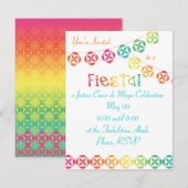 Fiesta Rainbow Kaart (Voorkant / Achterkant)