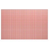 Fiesta Red en White Gingham Check Stof (Yard (91,4 cm))