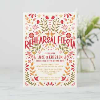 Fiesta repetitie diner - Luke en Kris Kaart