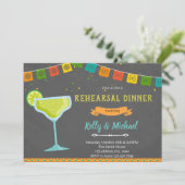 Fiesta repetitie diner uitnodiging (Staand voorkant)