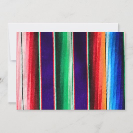 Fiesta repetitie diner uitnodiging (Achterkant)