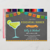 Fiesta repetitie diner uitnodiging (Voorkant / Achterkant)