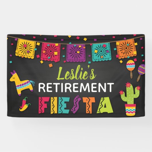 Fiesta Retirement Banner (Horizontaal)