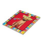 Fiesta Rhodesian Ridgeback Tile Tegeltje (Zijkant)