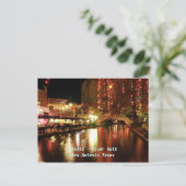 Fiesta ~ River Walk San Antonio Texas Briefkaart (Staand voorkant)
