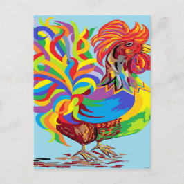 Fiesta Rooster Briefkaart