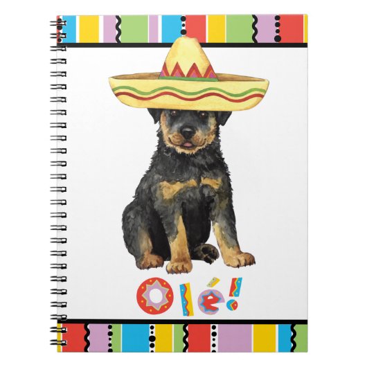 Fiesta Rottweiler Notitieboek (Voorkant)