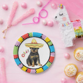 Fiesta Rottweiler Papieren Bordje (Feest)