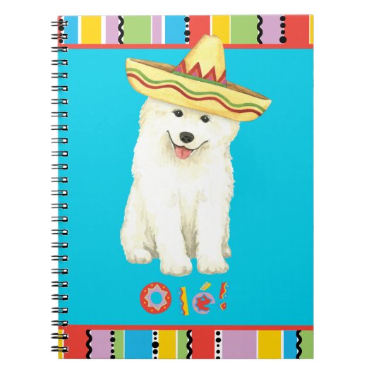 Fiesta Samoyed Notitieboek (Voorkant)