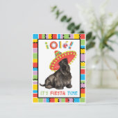 Fiesta Scottish Terrier Kaart (Staand voorkant)