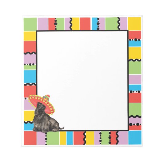 Fiesta Scottish Terrier Notitieblok (Voorkant)