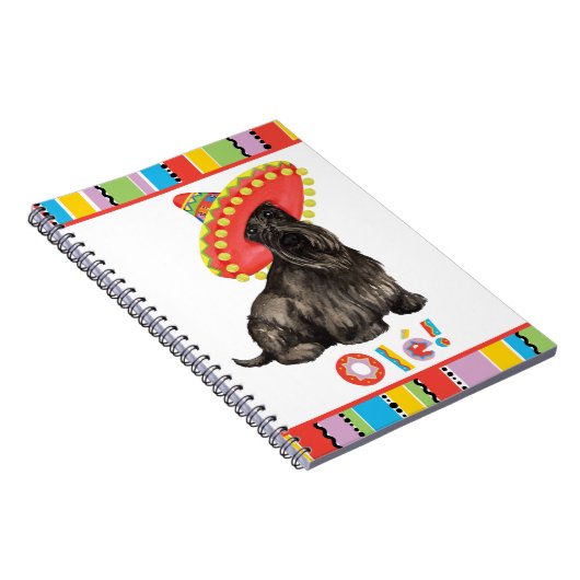 Fiesta Scottish Terrier Notitieboek (Rechterzijde)