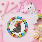 Fiesta Scottish Terrier Papieren Bordje (Feest)