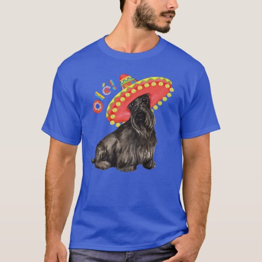 Fiesta Scottish Terrier T-shirt (Voorkant)