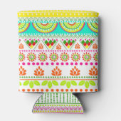 Fiesta serape-monogram blikjeskoeler (Achterkant)