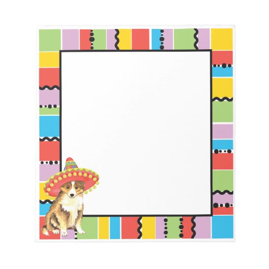 Fiesta Sheltie Notitieblok (Voorkant)