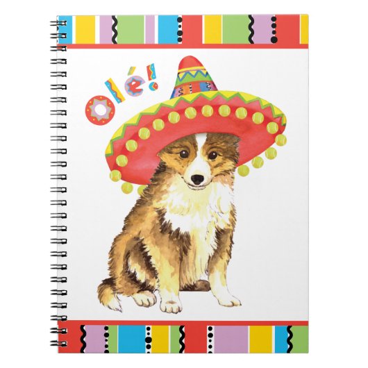 Fiesta Sheltie Notitieboek (Voorkant)