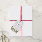 Fiesta Shower Mexican Cactus - Hartelijk dank Cadeaulabel (Met Touw)