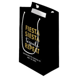 Fiesta Siesta Tequila Repeat Survival Kit Bag Klein Cadeauzakje
