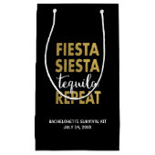 Fiesta Siesta Tequila Repeat Survival Kit Bag Klein Cadeauzakje (Voorkant)