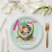 Fiesta Sinorita Baby Meisje Douche Partyware Avoca