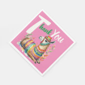 Fiesta Sinorita Baby Meisje Douche Partyware Llama Servet (Hoek)