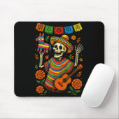 Fiesta skelet - cinco de mayo feest art Fiesta s Muismat (Met muis)