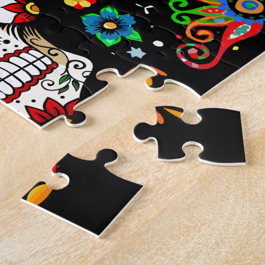 Fiesta Skull Legpuzzel (Zijkant)