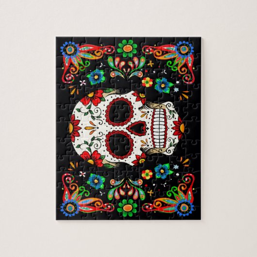Fiesta Skull Legpuzzel (Verticaal)