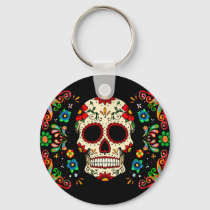 Fiesta Skull Sleutelhanger