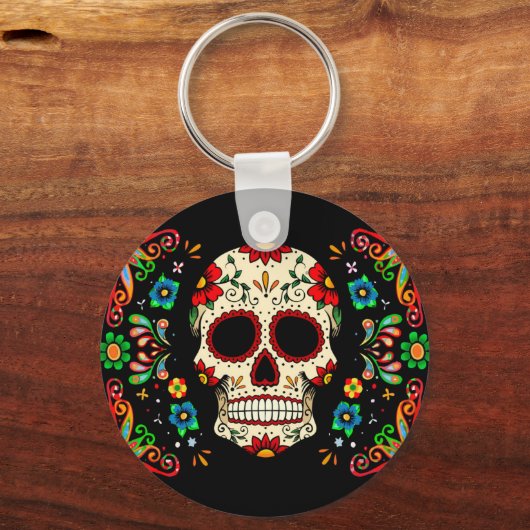 Fiesta Skull Sleutelhanger (Voorkant)