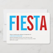 Fiesta: Sky: Uitnodiging tot aanvinding van de vla (Voorkant)