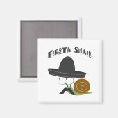 Fiesta Snail Magneet (Voorkant / Achterkant)