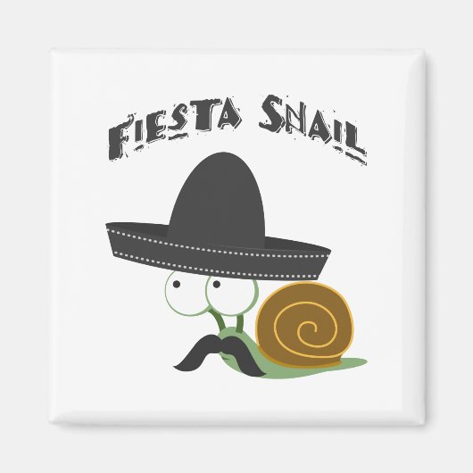 Fiesta Snail Magneet (Voorkant)