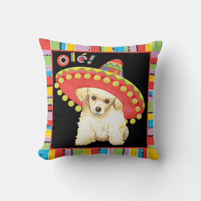 Fiesta Speelgoed Poodle Kussen (Voorkant)