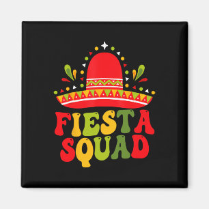 Fiesta Squad Cinco De Mayo Family Bijpassende Mexi Magneet