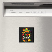 Fiesta squad - cinco de mayo feest Mexicaanse Fies Magneet (Insitu (Vaatwasser))