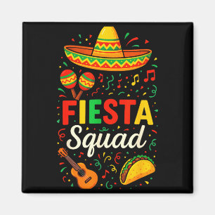 Fiesta squad - cinco de mayo feest Mexicaanse Fies Magneet