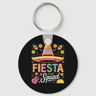 Fiesta Squad Cinco de Mayo Grappig Mexicaans Marac Sleutelhanger