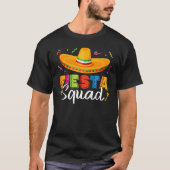 Fiesta Squad Cinco De Mayo T-shirt (Voorkant)