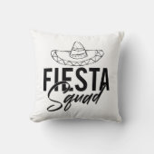Fiesta Squad Fiesta Bachelorette Party T-shirts, 1 Kussen (Voorkant)