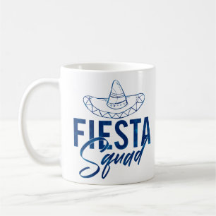 Fiesta Squad Fiesta Meisjes Uitgaans Truien, 3/3 Koffiemok