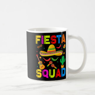 Fiesta squad grappig cinco de mayo laten we mexica koffiemok