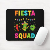 Fiesta squad schattige cactus peper bell pepper ki muismat (Met muis)