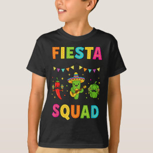 Fiesta squad schattige cactus peper paprika kidsFi T-shirt