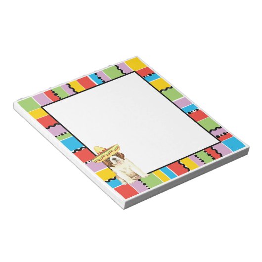 Fiesta St Bernard Notitieblok (Schuin)